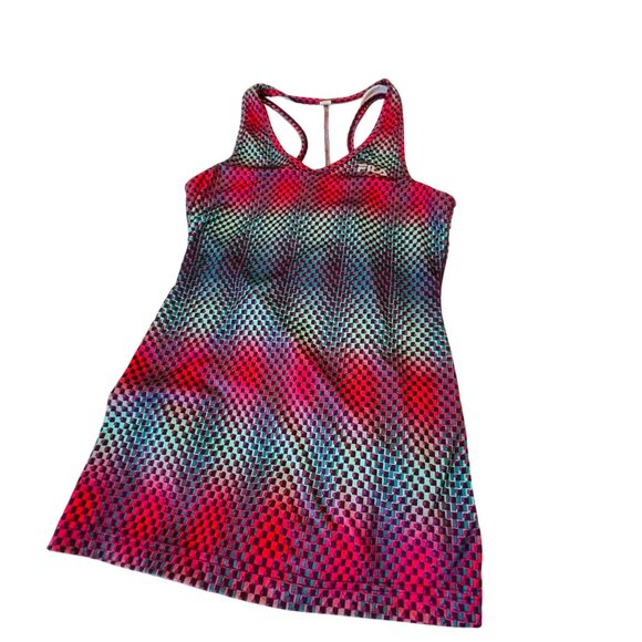 Fila Sport Women's Racerback Athletic Tank Top M Medium Pink Fitness Workout Shi - Picture 1 of 8